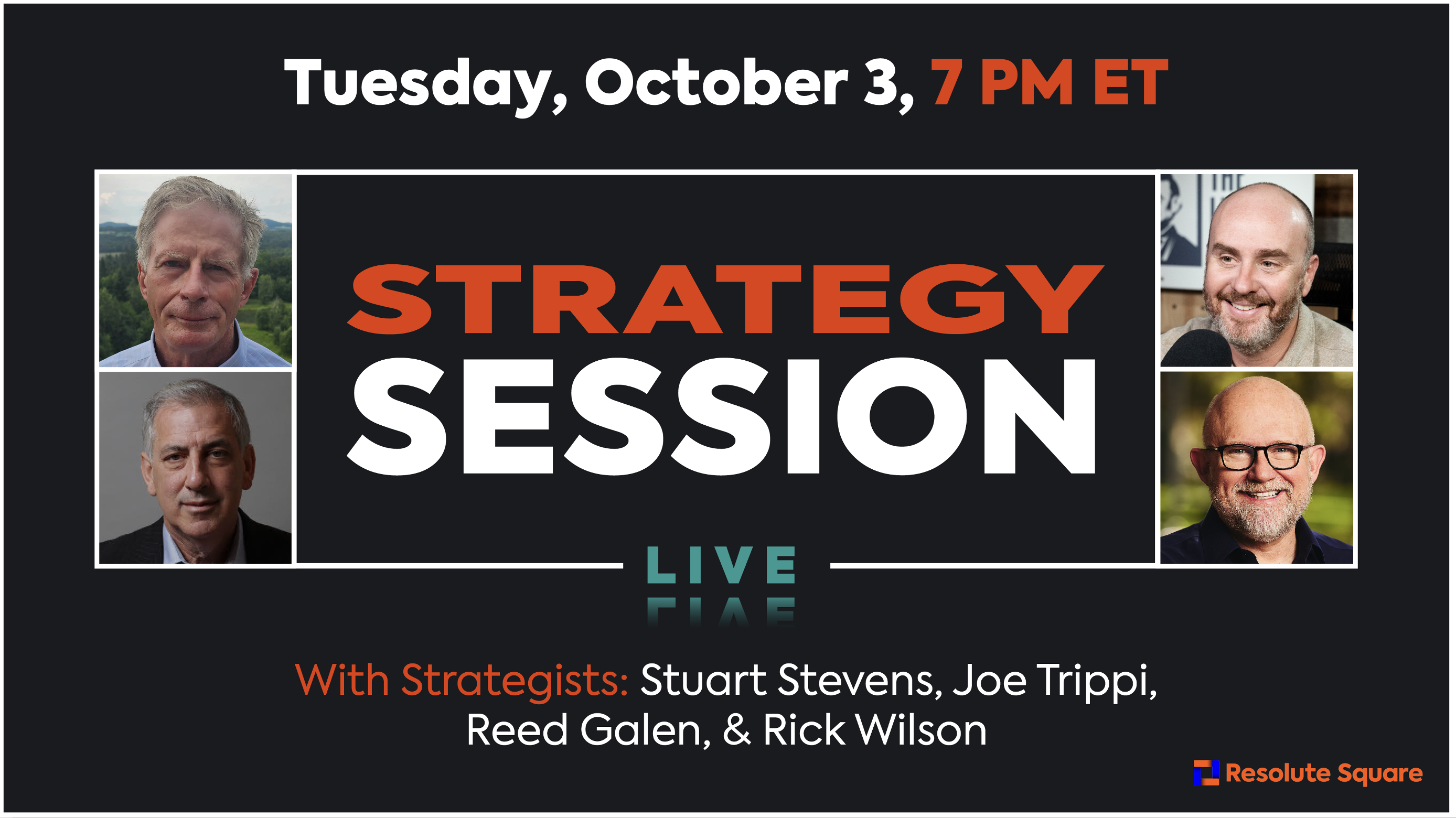 Strategy Session: October 3, 2023